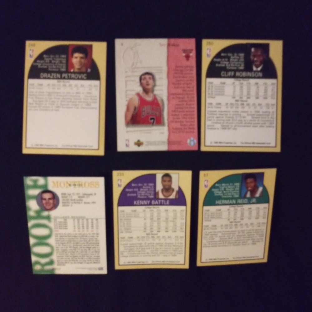 6 Rookie Basketball Cards - Picture 2 of 2